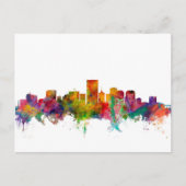 Richmond Virginia Skyline Briefkaart (Voorkant)