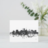 RICHMOND VIRGINIA SKYLINE BRIEFKAART (Staand voorkant)