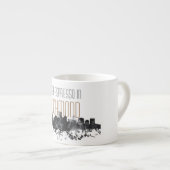 RICHMOND VIRGINIA SKYLINE ESPRESSO KOP (Voorkant rechts)