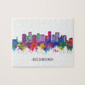 Richmond Virginia Skyline Legpuzzel (Horizontaal)