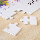 Richmond Virginia Skyline Legpuzzel (Zijkant)