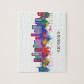 Richmond Virginia Skyline Legpuzzel (Verticaal)