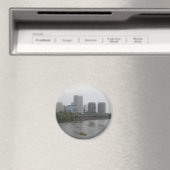 Richmond Virginia Skyline Magneet (Insitu (Vaatwasser))
