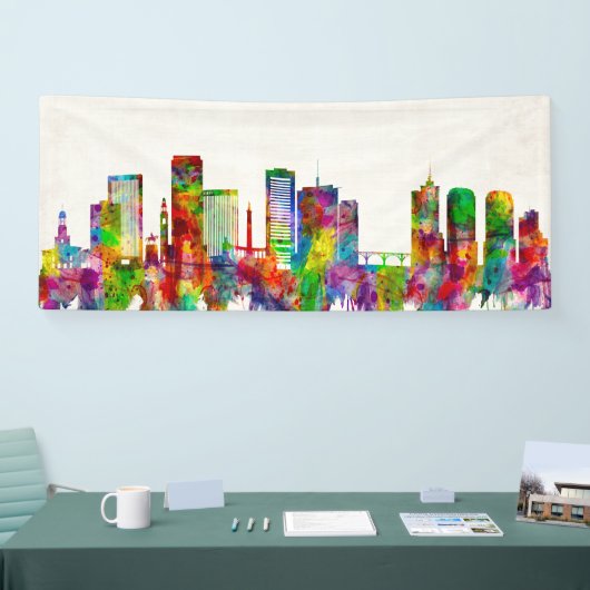 Richmond Virginia Skyline Spandoek (Beurs)