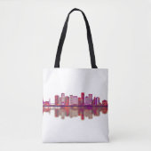 Richmond Virginia Skyline Tote Bag (Voorkant)