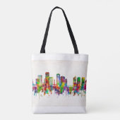 Richmond Virginia Skyline Tote Bag (Achterkant)