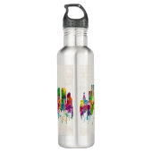 Richmond Virginia Skyline Waterfles (Achterkant)