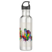 Richmond Virginia Skyline Waterfles (Voorkant)