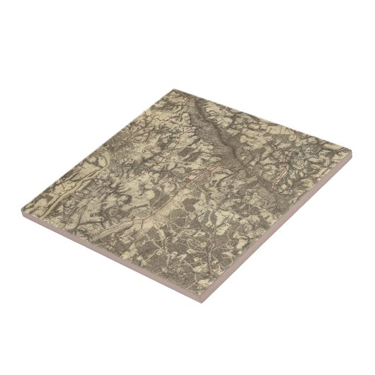 Richmond, Virginia Tegeltje (Zijkant)