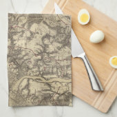 Richmond, Virginia Theedoek (Quarter Fold)