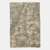 Richmond, Virginia Theedoek (Verticaal)