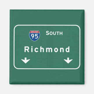 Richmond Virginia va Interstate Highway Freeway : Magneet