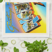 Richmond Virginia VA Old Vintage Travel Briefkaart Theedoek (Gevouwen)