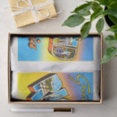 Richmond Virginia VA Old Vintage Travel Briefkaart Tissuepapier (Geschenk)