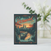 Richmond, Virginia Vintage Briefkaart (Staand voorkant)