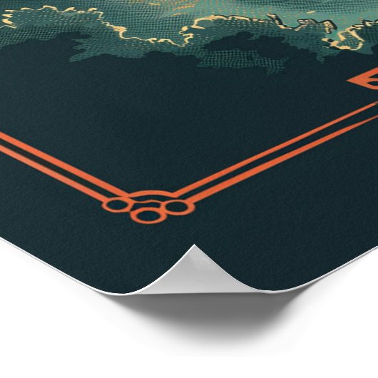 Richmond, Virginia Vintage Poster (Hoek)