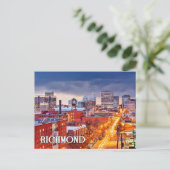 Richmond, Virginia, VS Briefkaart (Staand voorkant)