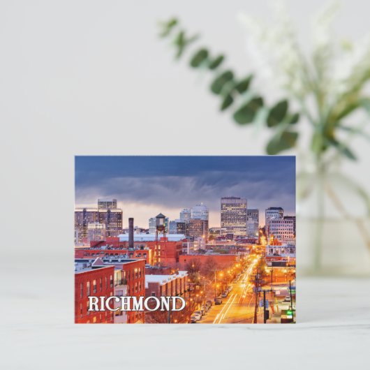 Richmond, Virginia, VS Briefkaart (Staand voorkant)
