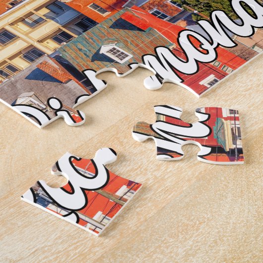 Richmond, Virginia, VS Legpuzzel (Zijkant)