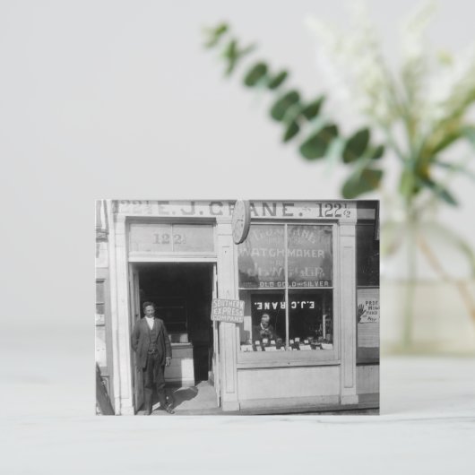 Richmond Watchmaker: 1899 Briefkaart (Staand voorkant)