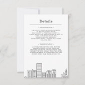 Richmond Wedding | Uitnodiging voor details gastsy (Voorkant)