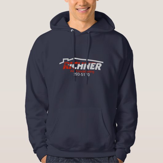 Richner Air Hoodie Navy (Voorkant)