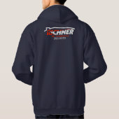 Richner Air Hoodie Navy (Achterkant)