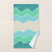 Richt de Reeks van de Towel van de Bath van Golven Bad Handdoek (Handdoek)