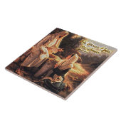 Richt je blik op Jezus 1 Tegel Tegeltje (Zijkant)