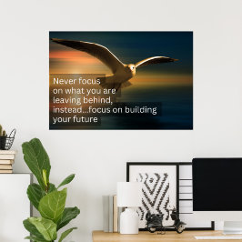 Richt je nooit op wat je achterlaat poster