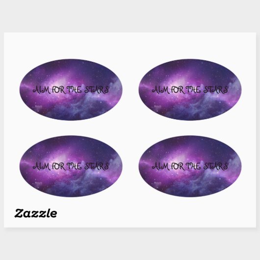 RICHT OP DE STERREN STICKER (Vel)