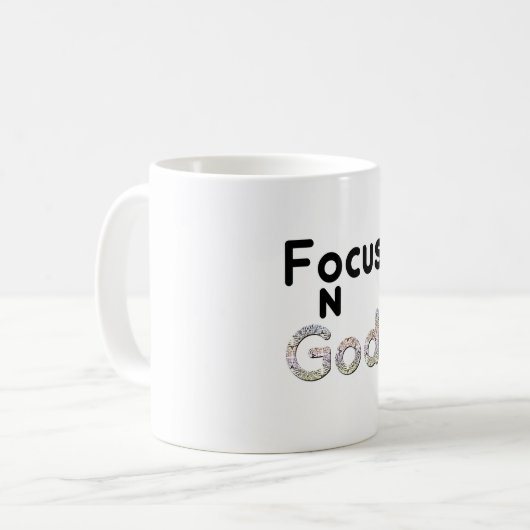 Richt op God Koffiemok (Voorkant links)