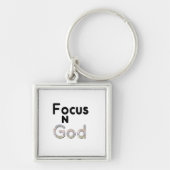 Richt op God Sleutelhanger (Voorkant)