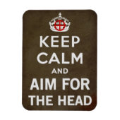 RICHT OP HET HOOFD MAGNEET (Verticaal)