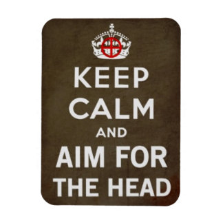 RICHT OP HET HOOFD MAGNEET