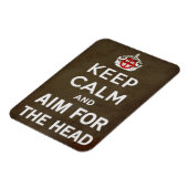 RICHT OP HET HOOFD MAGNEET (Linkerzijde)