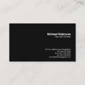 richtdoel | Focus & doel bereiken | Red Visitekaartje (Achterkant)