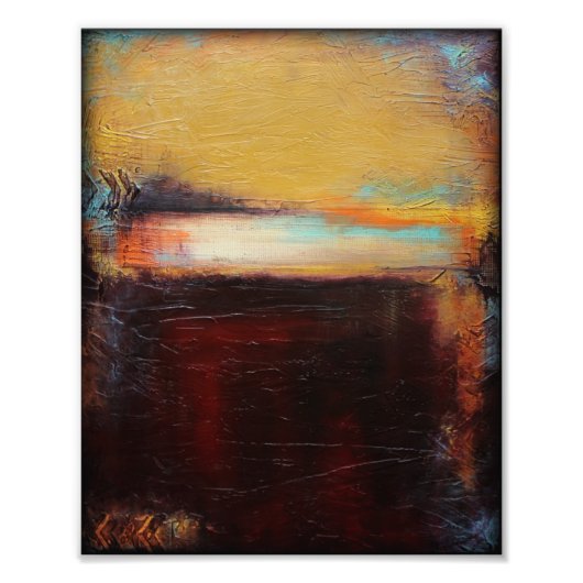 Richting - Abstracte Art Print Foto Afdruk (Voorkant)