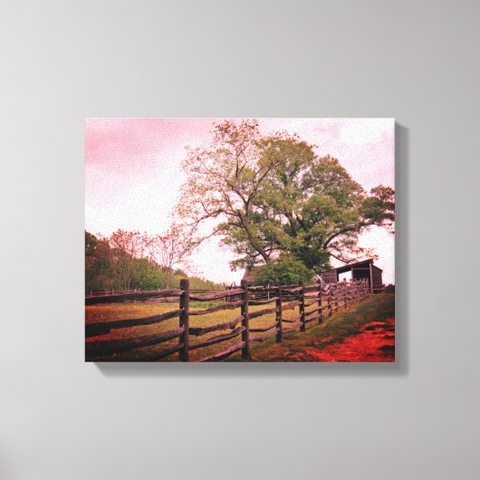 Richting Canvas Afdruk (Voorkant)
