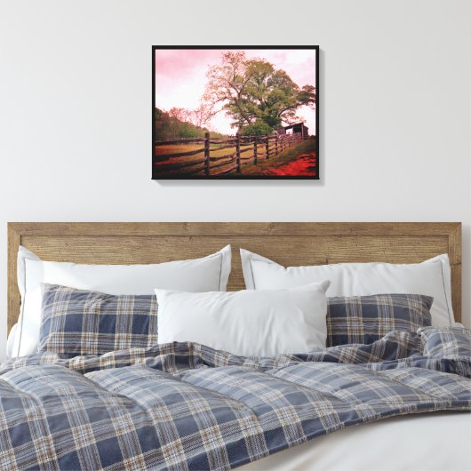 Richting Canvas Afdruk (Insitu (Slaapkamer))