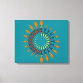 Richting Canvas Afdruk (Voorkant)