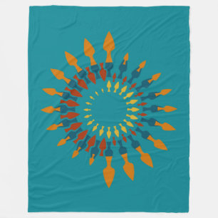 Richting Fleece Deken