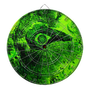 richting groen dartbord