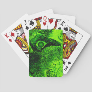 richting groen pokerkaarten
