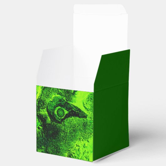 richting het groen bedankdoosjes (Geopend)