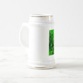 richting het groen bierpul (Voorkant links)