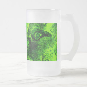 richting het groen matglas bierpul