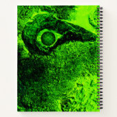 richting het groen notitieboek (Achterkant)