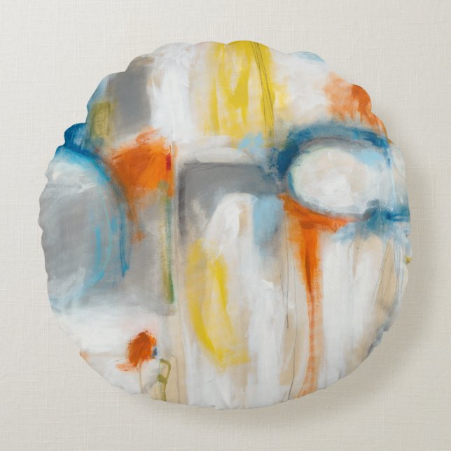 Richting I Rond Kussen (Voorkant)