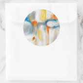 Richting I Ronde Sticker (Tas)